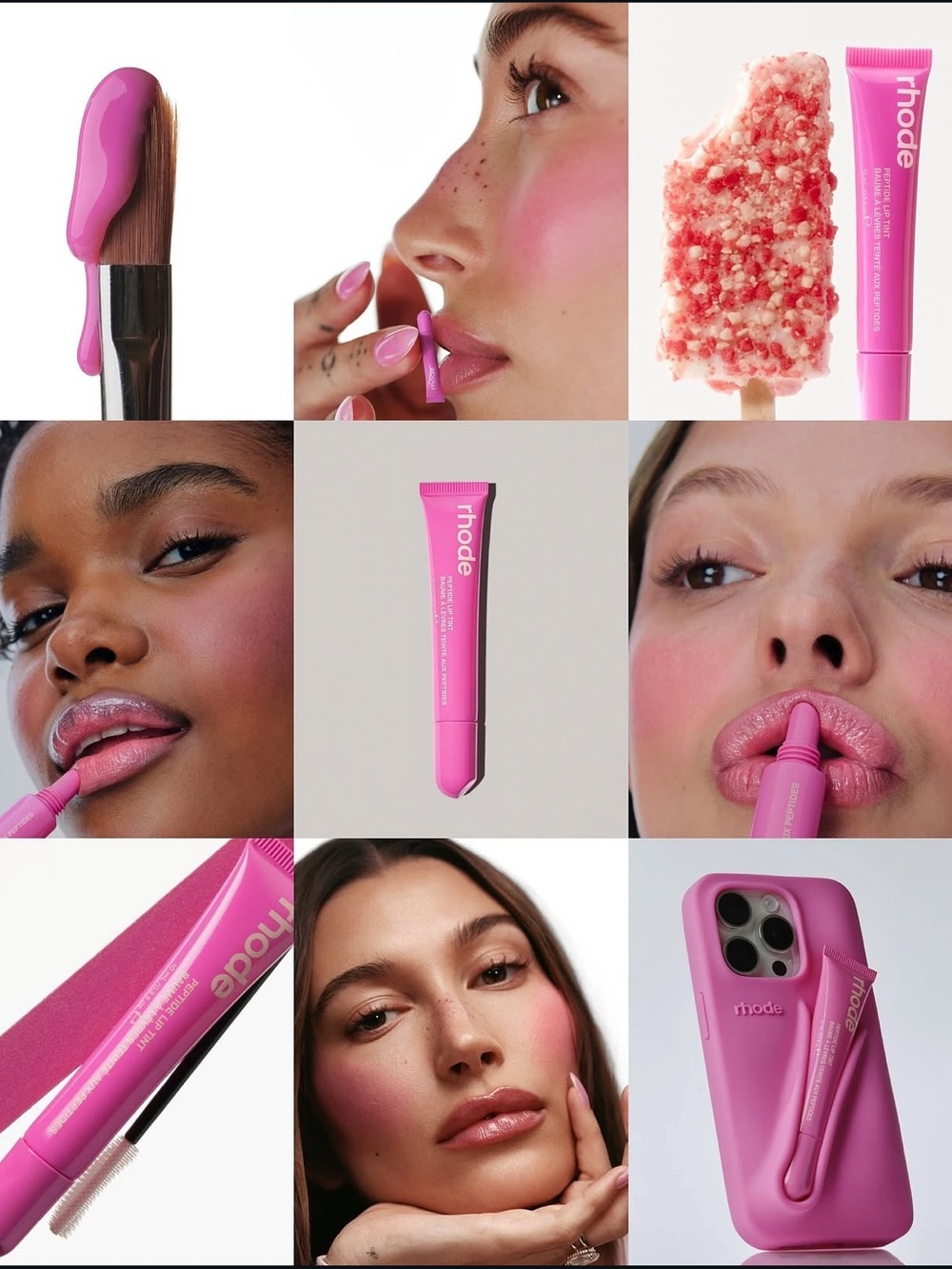 RHODE Peptide Lip Tint in Shortcake Summer 2024 collection Limited Edition BNIB - Picture 6 of 7